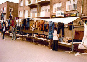 Wilms marktkraam 1979